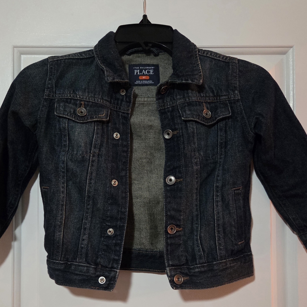 The Children's Place Dark Blue Denim Jacket
